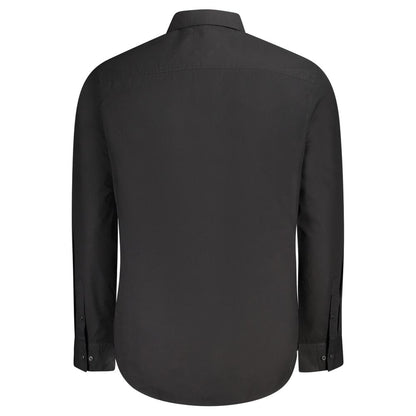 Calvin Klein Black Cotton Men's Shirt