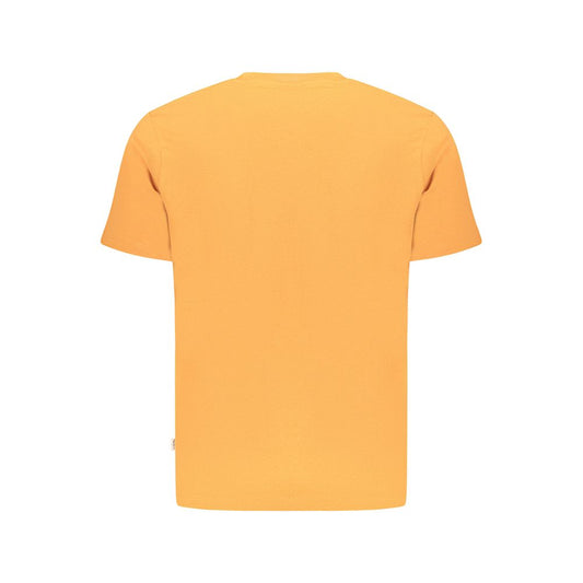 Pepe Jeans Arancione Cotton Men T-Shirt