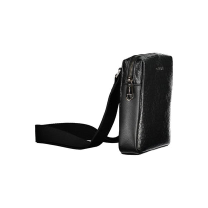 Calvin Klein Black Polyurethane Men Shoulder Bag