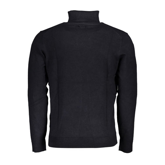 Norway 1963 Blu Poliammide Men Sweater Pullover Turtleneck