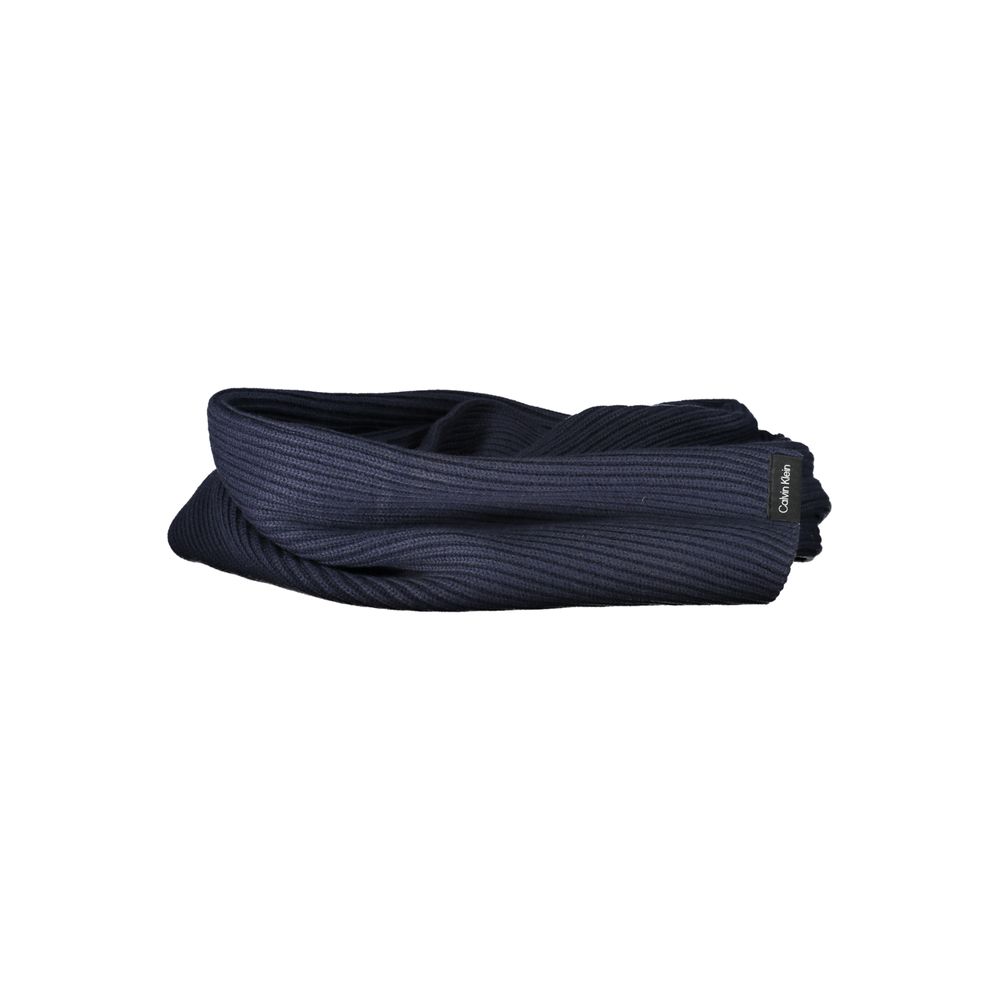 Calvin Klein Black Cotton Women Scarf