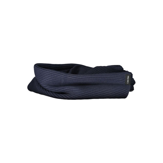 Calvin Klein Black Cotton Women Scarf