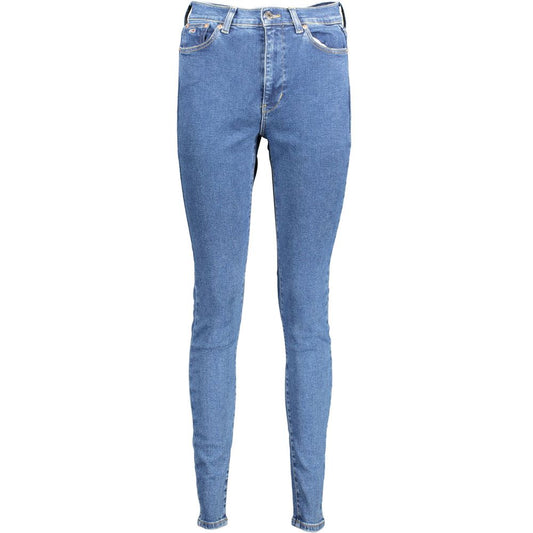 Tommy Hilfiger Blu Cotton Women's Skinny Jean