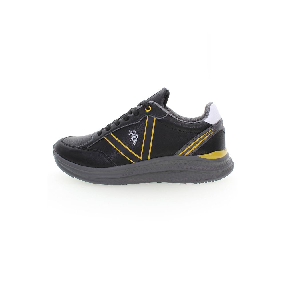 U.S. POLO ASSN. Nero Polyurethane Men Sneaker