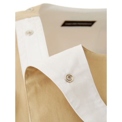 Emporio Armani Brown Cotton T-Shirt