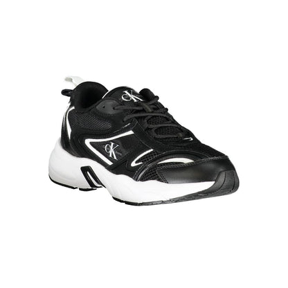 Calvin Klein Black Polyurethane Women Sneaker