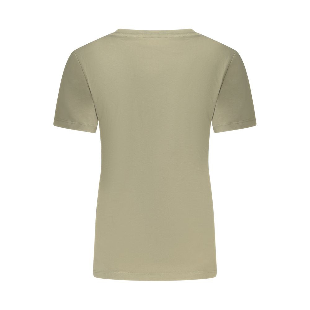 Guess Jeans Verde Cotton Women T-Shirt