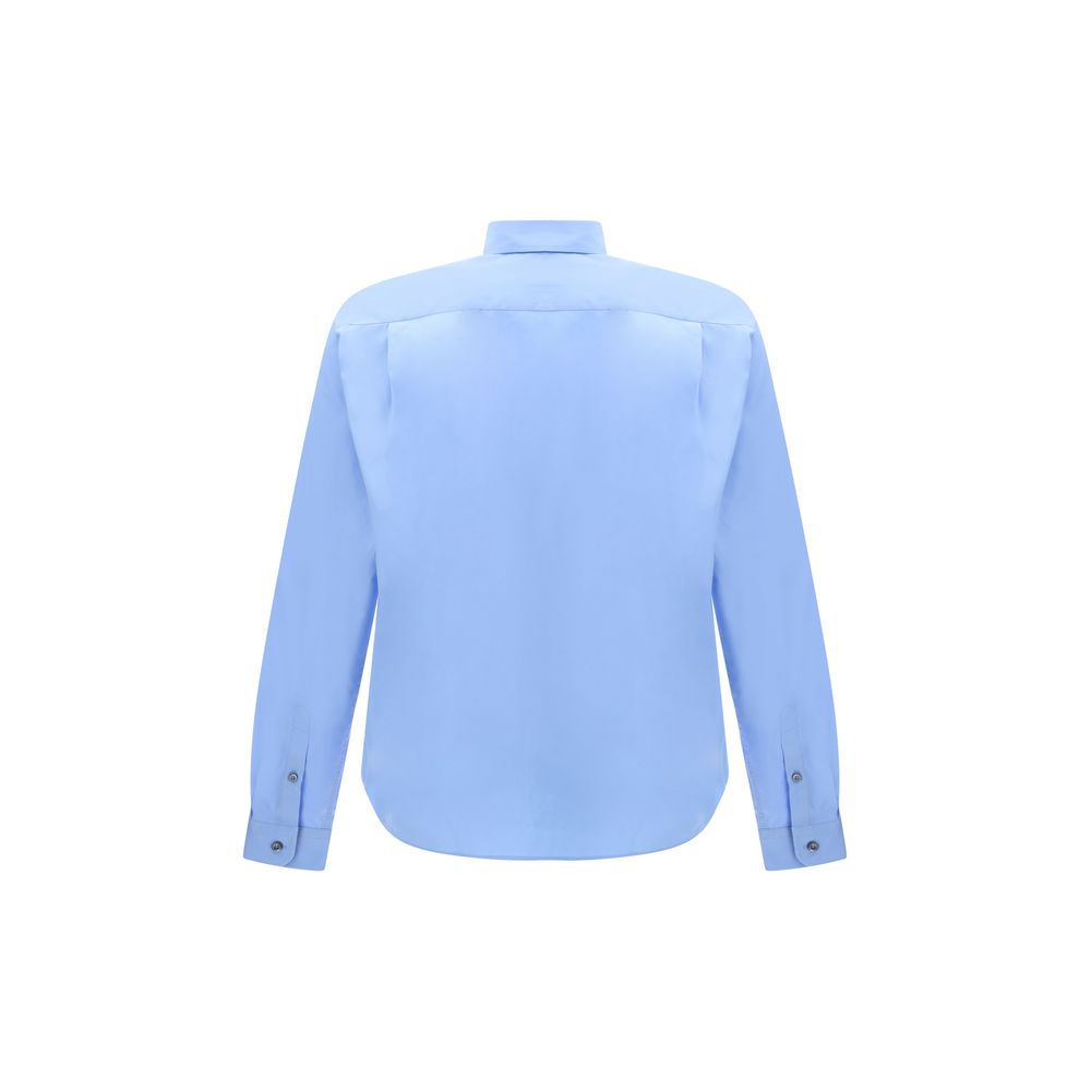 Prada Blue Cotton Dress Shirt