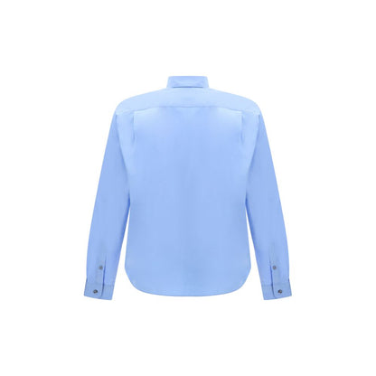 Prada Blue Cotton Dress Shirt