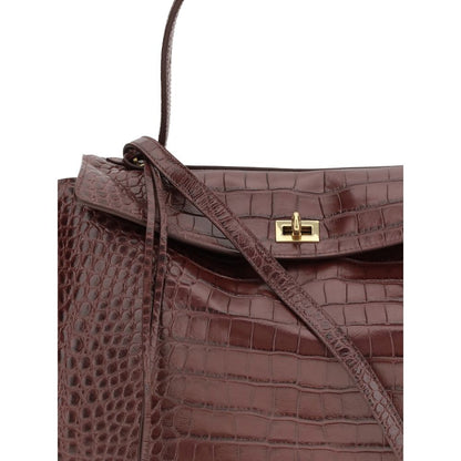 Balenciaga Brown Calf Leather Bos Taurus Handbag