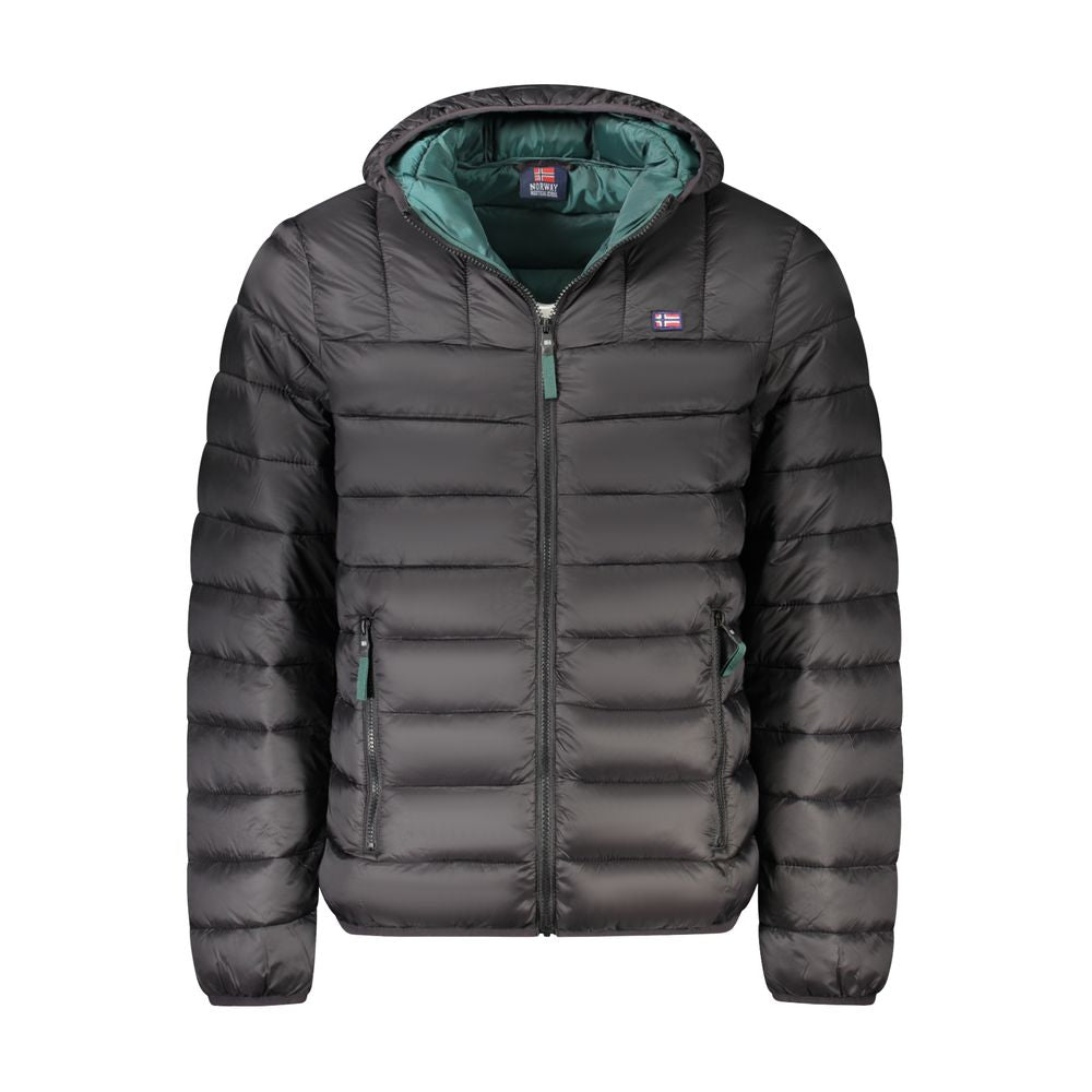 Norway 1963 Black Poliammide Mens Jacket
