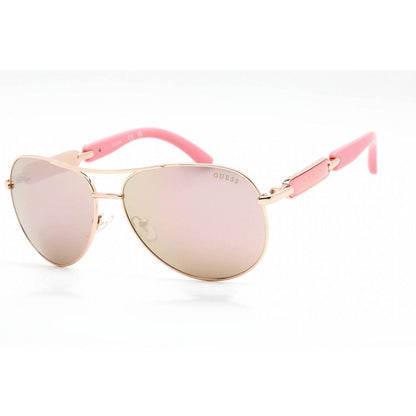 Guess Gray Metal Sunglasses