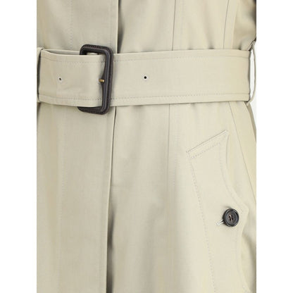 Burberry Beige Cotton Coat