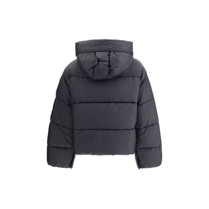 PINKO Black Polyester Coat