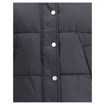 PINKO Black Polyester Coat