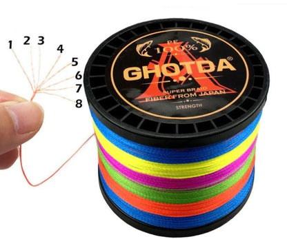 60lb x 1000m  8 strand Ghotda Fishing Braid
