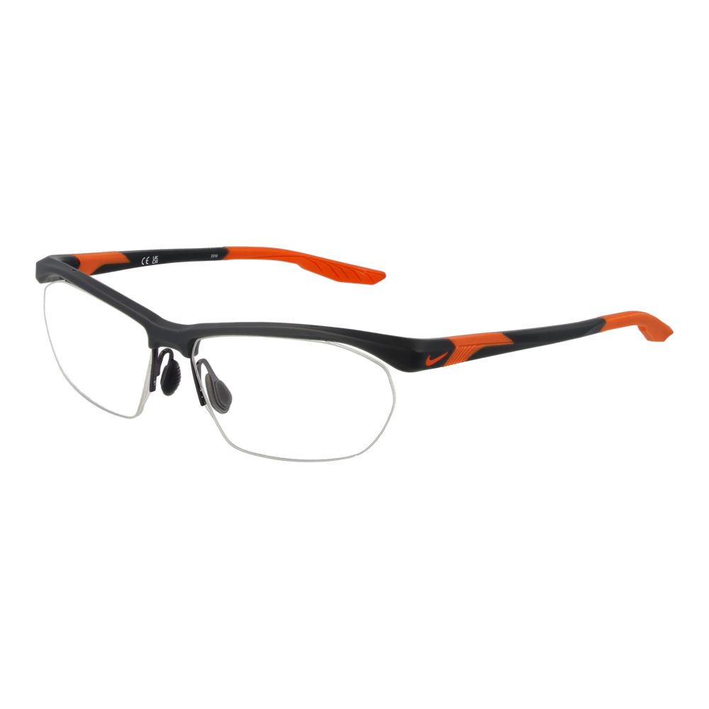 Nike Gray Stainless Steel Glasses (Frames)