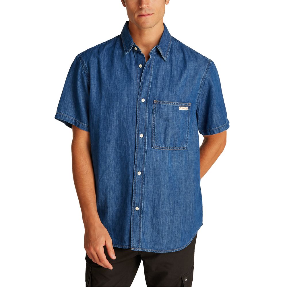 Calvin Klein Jeans Blue Cotton False