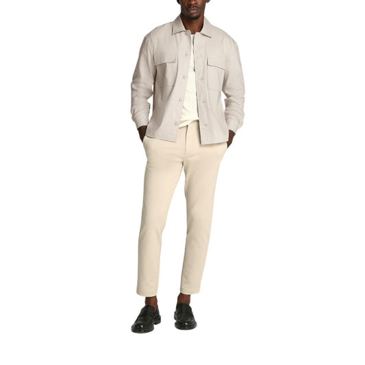 Calvin Klein Beige Lyocell Jackets And Coat