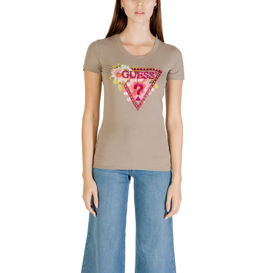 Guess Green Cotton T-Shirt
