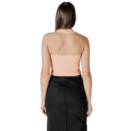 Calvin Klein Jeans Orange Cotton Top