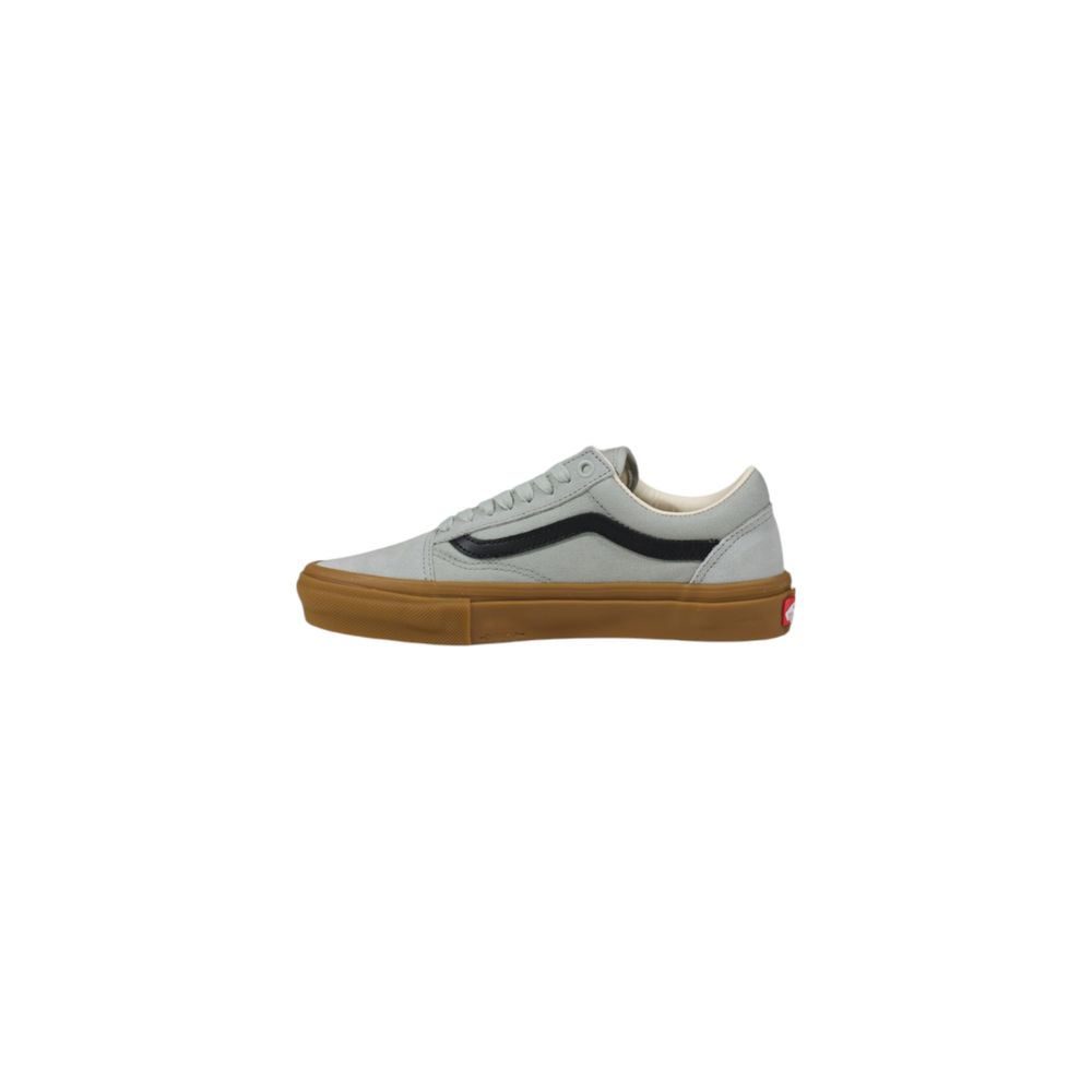 Vans Gray Suede Leather Low Top Sneakers