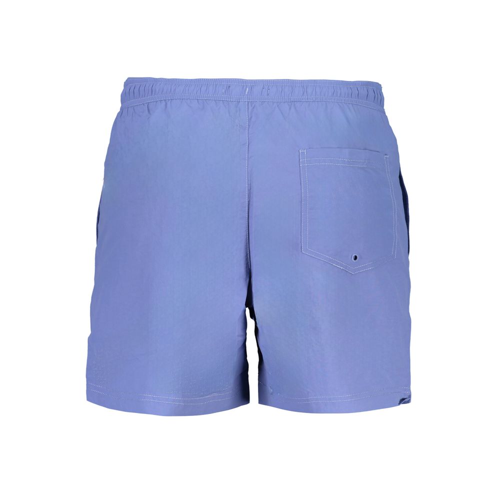 Tommy Hilfiger Blu Nylon Men's Swim Boxer