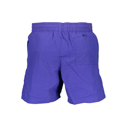 Norway 1963 Blu Poliammide Men's Swim Boxer