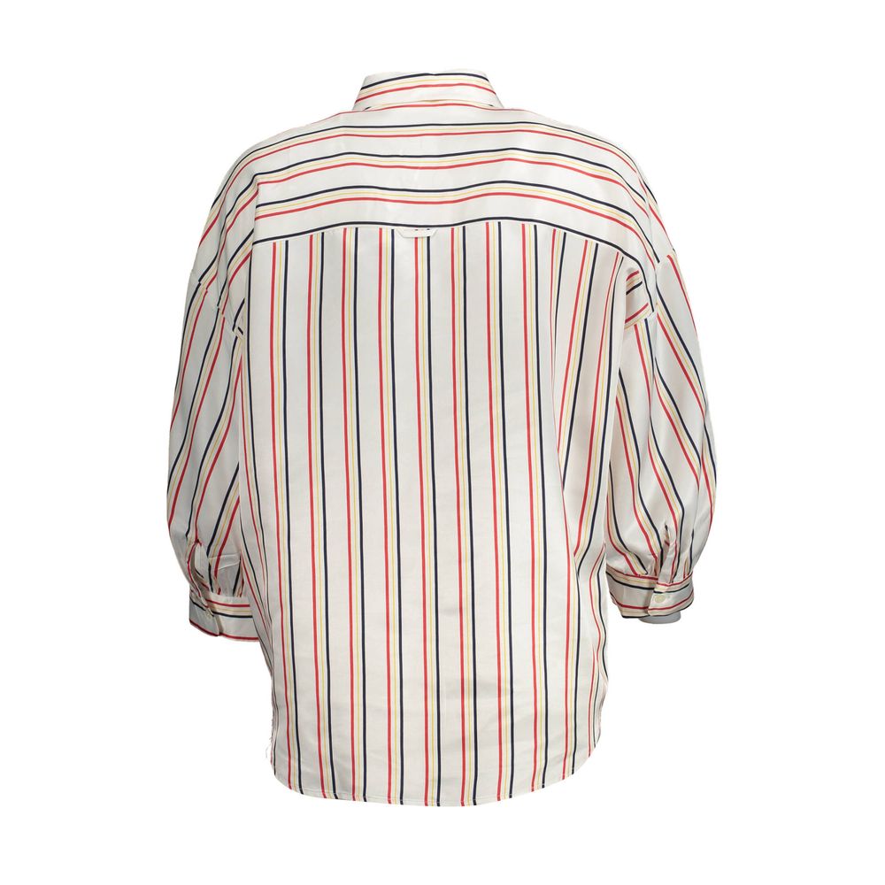 Gant Bianco Viscosa Women Shirt