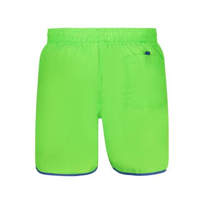 Norway 1963 Verde Poliammide Uomo Swim Boxer