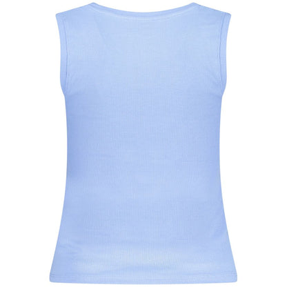 Tommy Hilfiger Azzurro Cotton Women Canotta