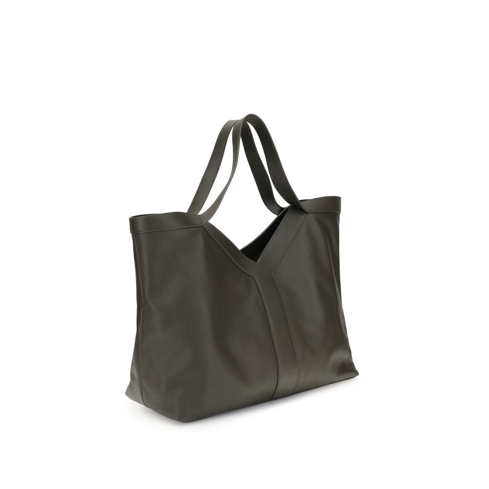Saint Laurent Bicolor Calf Leather Bos Taurus Shoulder Bag