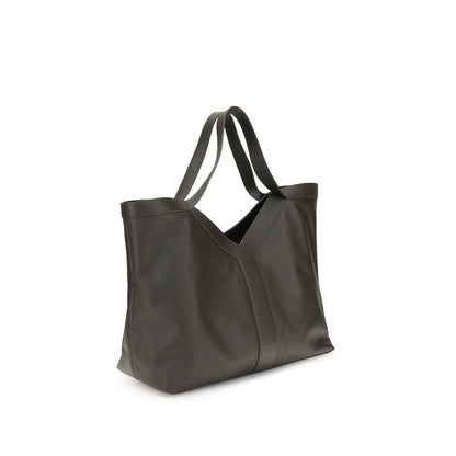 Saint Laurent Bicolor Calf Leather Bos Taurus Shoulder Bag