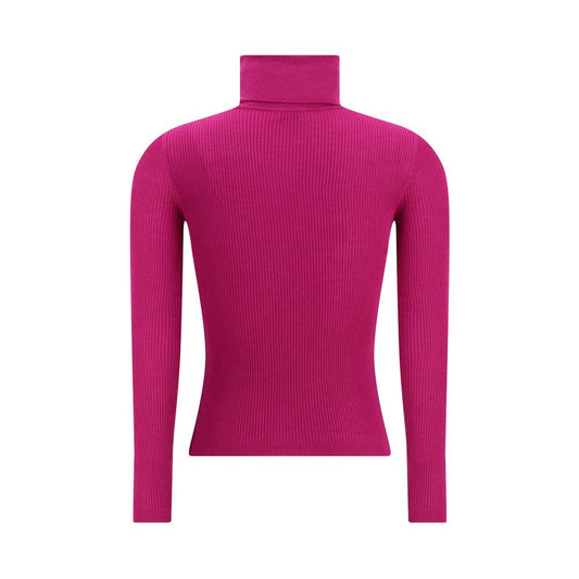 Saint Laurent Multicolor Wool Turtleneck