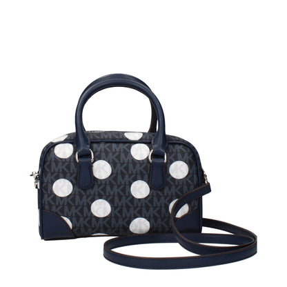 Michael Kors Blue Fabric Handbag