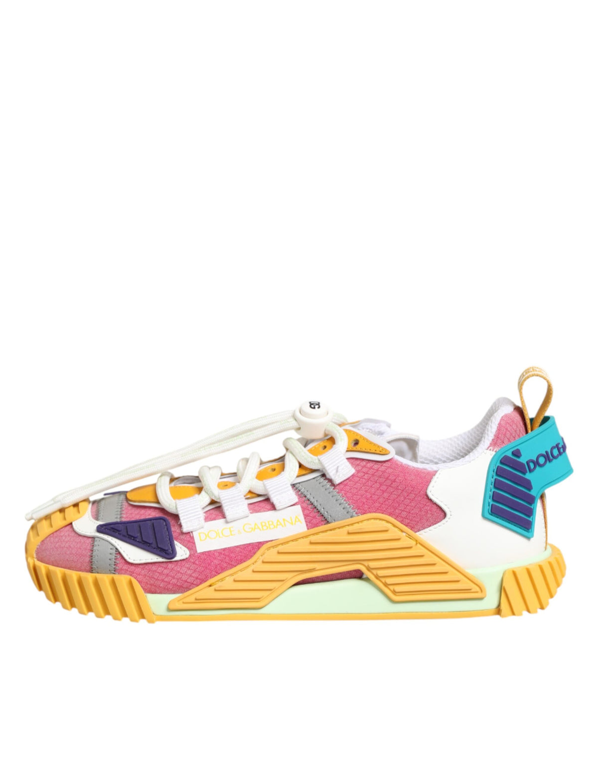 Dolce & Gabbana Multicolor Nylon NS1 Low Top Sneakers Shoes