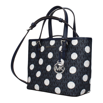 Michael Kors Blue Fabric Handbag