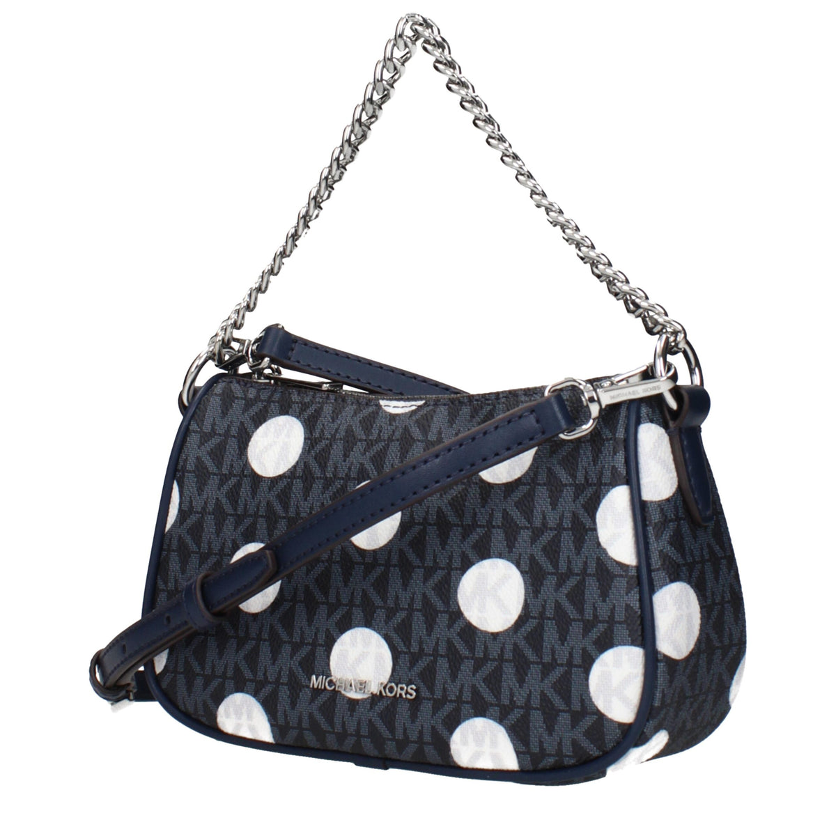 Michael Kors Blue Fabric Handbag