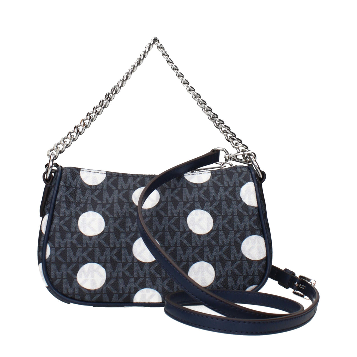 Michael Kors Blue Fabric Handbag
