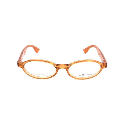 Emporio Armani Brown Acetate Glasses (Frames)