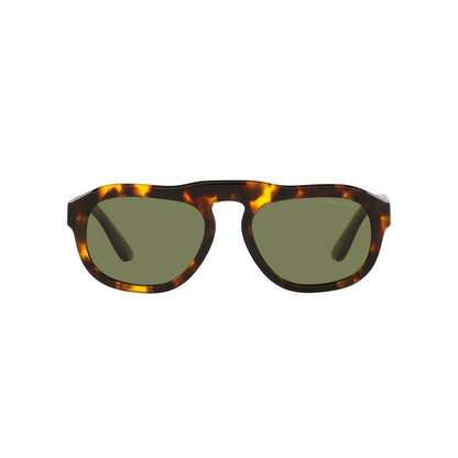 Giorgio Armani Brown Acetate Sunglasses