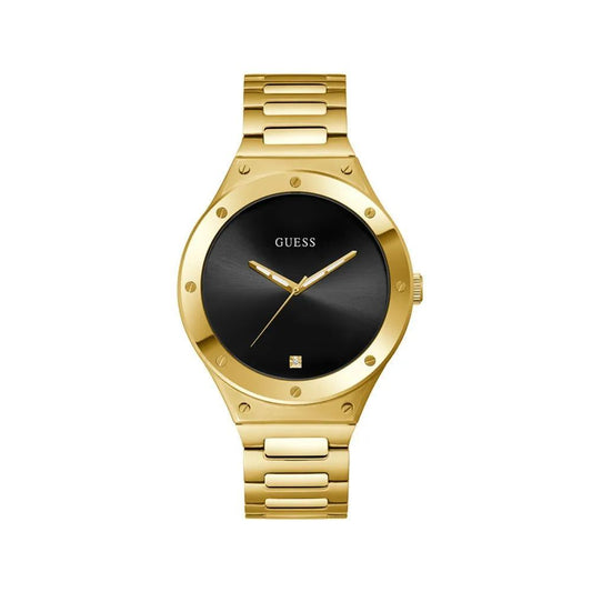 Guess Gold Stainless Steel Dress Watch