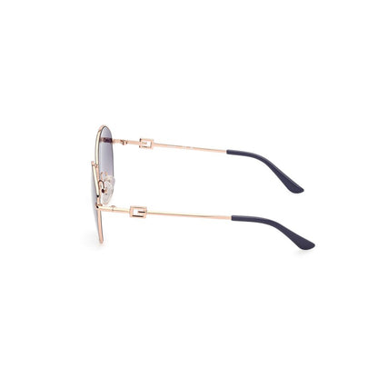 Guess Gray Metal Sunglasses
