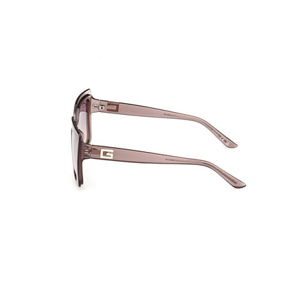 Guess Beige Resin Sunglasses