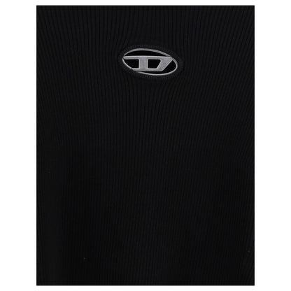 Diesel Black Viscose Top