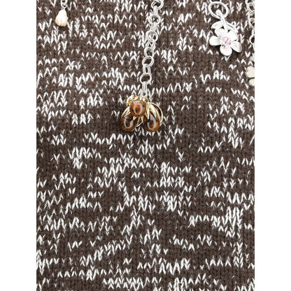 Prada Brown Fleece Wool Sweatshirt