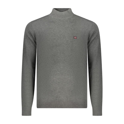 Norway 1963 Gray Wool Men Sweater