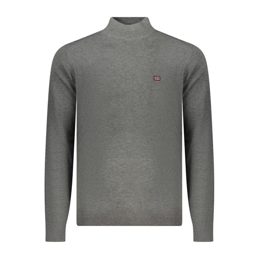 Norway 1963 Gray Wool Men Sweater
