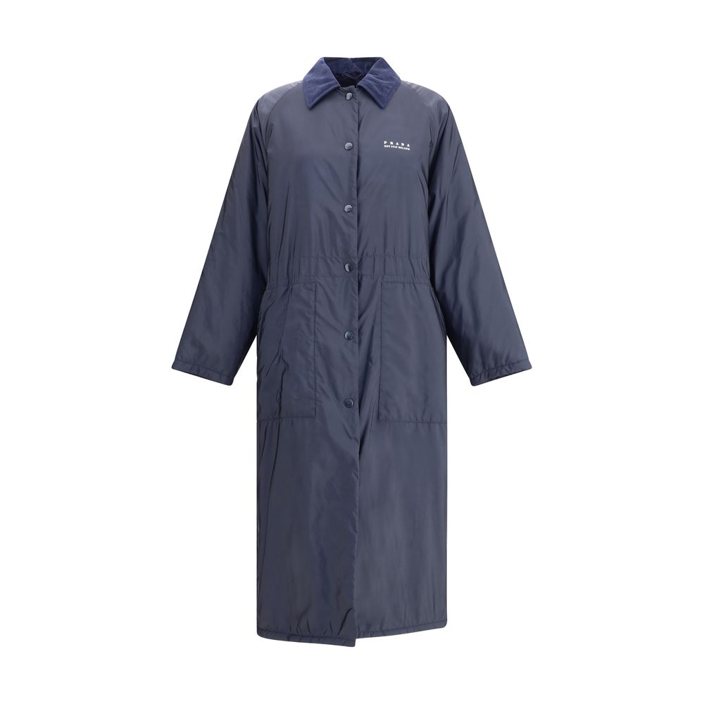 Prada Blue Recycled Polyamide Clothing