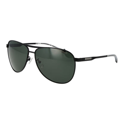 Polaroid Black Stainless Steel Sunglasses